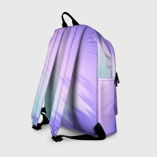 Рюкзак 3D с принтом AMONG US GRADIENT, вид сзади #1