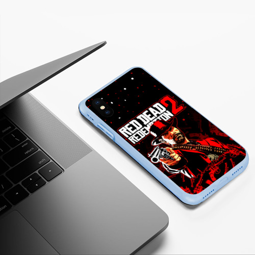 Чехол для iPhone XS Max матовый с принтом RED DEAD REDEMPTION 2, фото #5
