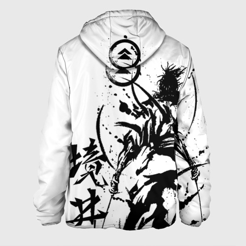 Мужская куртка 3D с принтом Ghost of Tsushima, вид сзади #1