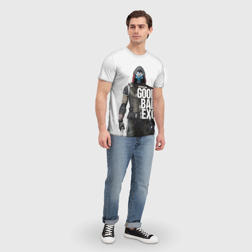 Мужская футболка 3D с принтом Destiny 2, вид сбоку #3