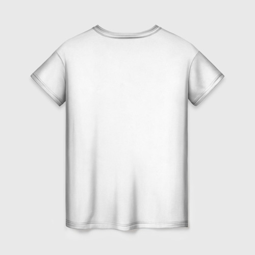 Женская футболка 3D с принтом Klaus, вид сзади #1