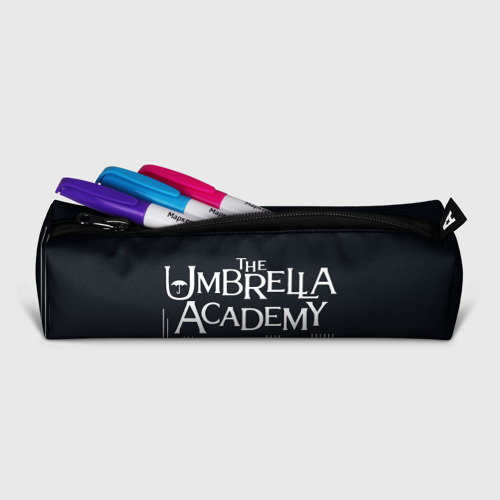 Пенал 3D с принтом Umbrella Academy, фото на моделе #1