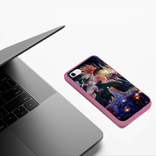 Чехол для iPhone 6/6S матовый с принтом Дивные звери - грифон, фото #5
