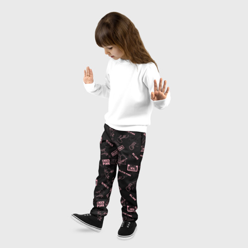 Детские брюки 3D с принтом BLACKPINK, фото на моделе #1