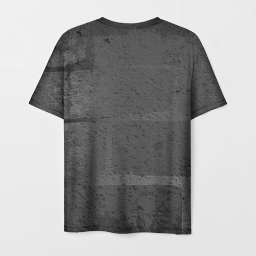Мужская 3D футболка с принтом Zero Two Меланхолия, вид сзади #1