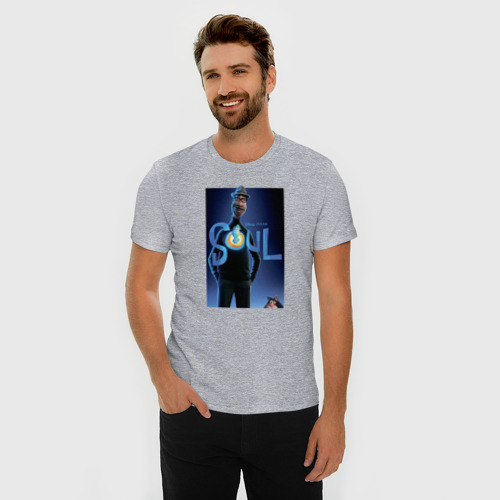 Мужская футболка премиум с принтом Джо Гарднер, фото на моделе #1