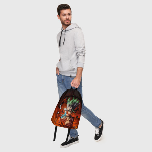 Рюкзак 3D с принтом Доктор Стоун, фото #5