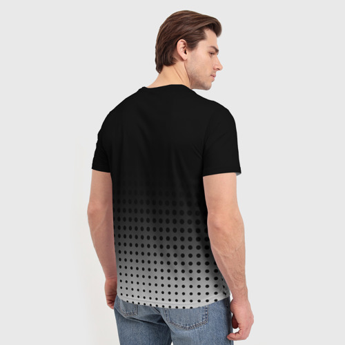 Мужская футболка 3D с принтом Infiniti, вид сзади #2