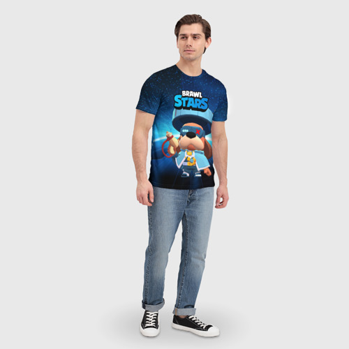 Мужская футболка 3D с принтом Генерал Гавс brawl stars, вид сбоку #3