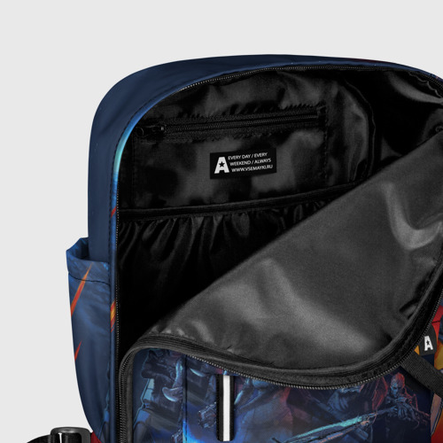 Женский рюкзак 3D с принтом Mass Effect Legendary ed, фото #5