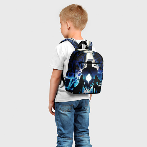 Детский рюкзак 3D с принтом Sword Art Online Кирито Асуна, фото на моделе #1