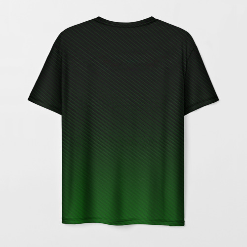 Мужская футболка 3D с принтом Шкода РС Skoda RS, вид сзади #1