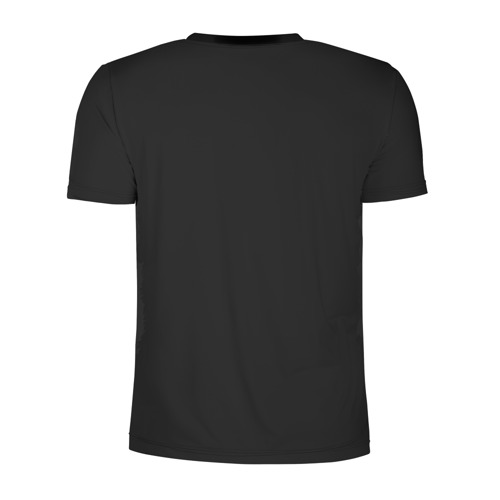 Мужская футболка 3D спортивная с принтом HARLEEN, вид сзади #1