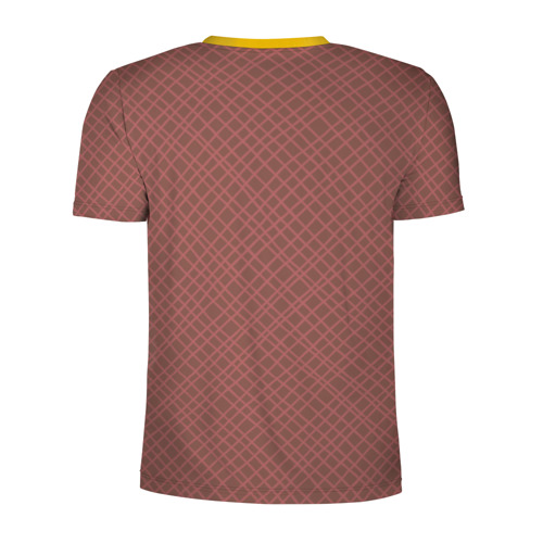 Мужская футболка 3D спортивная с принтом Totally rad, вид сзади #1