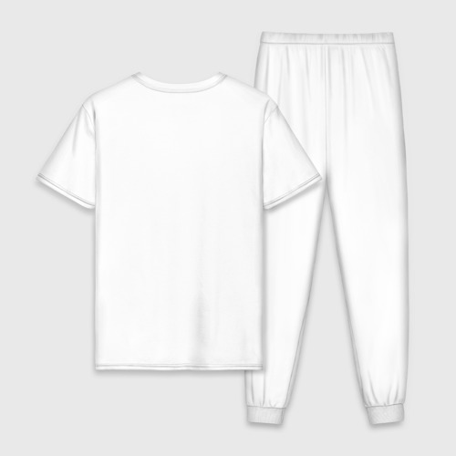 Мужская пижама хлопок с принтом ЧОП - ротвейлер из GTA 5, вид сзади #1