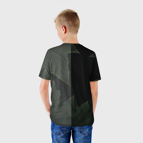 Детская 3D футболка с принтом Rust | Мамкин Рейдер | Раст, вид сзади #2