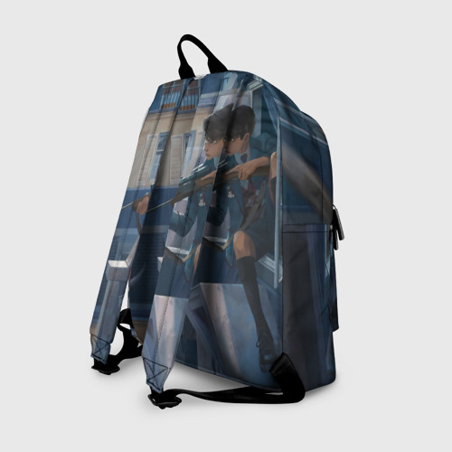 Рюкзак 3D с принтом Пятый снайпер, вид сзади #1