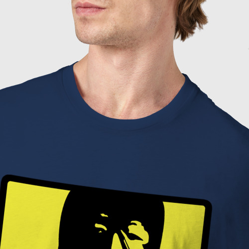 Мужская футболка хлопок с принтом Deep Dark fantasy, фото #4