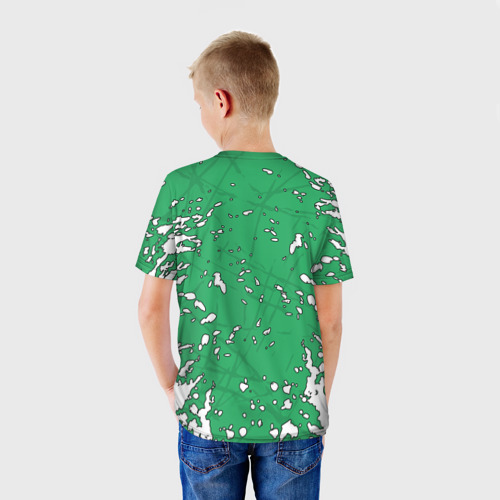 Детская футболка 3D с принтом ТАНДЖИРО, вид сзади #2