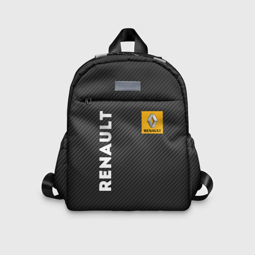 Детский рюкзак 3D с принтом Renault, вид спереди #2