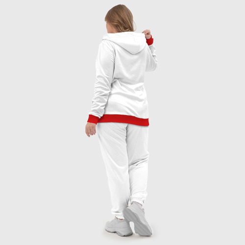 Женский костюм 3D с принтом Тхэквондо | Taekwondo, вид сзади #2