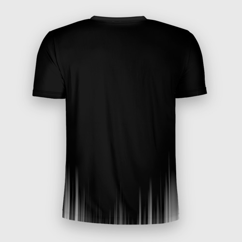 Мужская футболка 3D Slim с принтом DEAD INSIDE | DEATH STRANDING, вид сзади #1