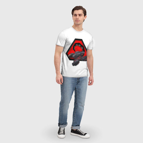 Мужская футболка 3D с принтом Command&Conquer, вид сбоку #3