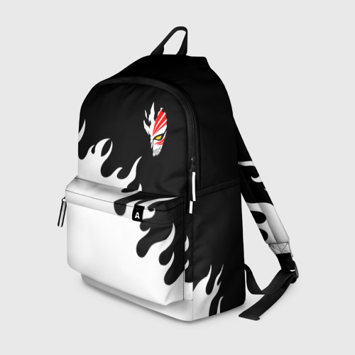 Рюкзак 3D с принтом BLEACH FIRE | БЛИЧ ОГОНЬ, вид спереди #2