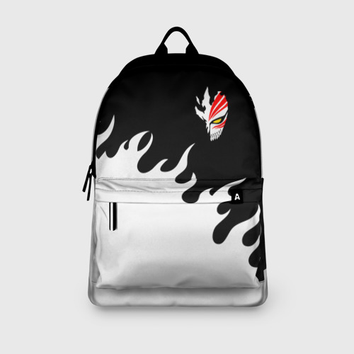 Рюкзак 3D с принтом BLEACH FIRE | БЛИЧ ОГОНЬ, вид сбоку #3