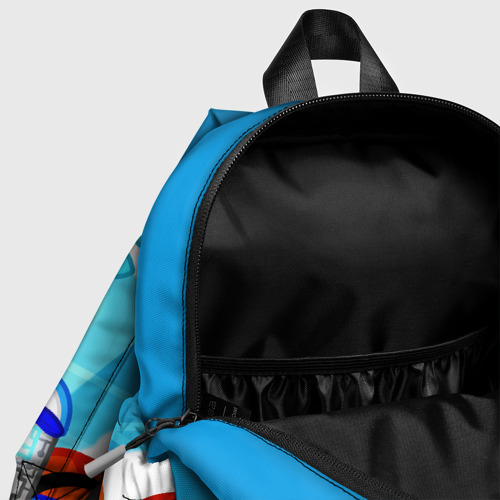 Детский рюкзак 3D с принтом GEOMETRY DASH / ГЕОМЕТРИ ДАШ, фото #4