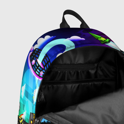 Рюкзак 3D с принтом GEOMETRY DASH / ГЕОМЕТРИ ДАШ, фото #7