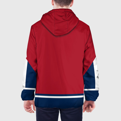 Мужская куртка 3D с принтом Washington Capitals, вид сзади #2