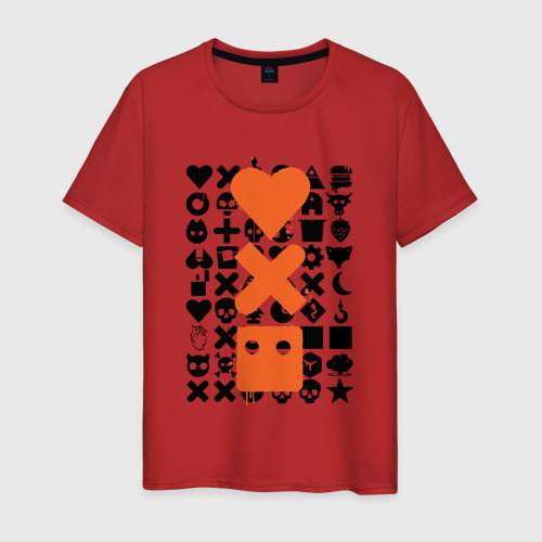 Мужская футболка хлопок с принтом Love Death & Robots, вид спереди #2