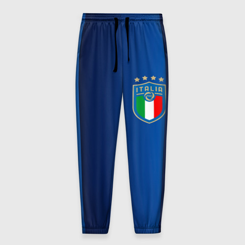 Мужские брюки 3D с принтом Сборная Италии, вид спереди #2