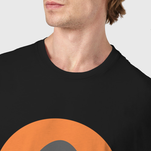 Мужская футболка хлопок с принтом Программист минимализм, фото #4