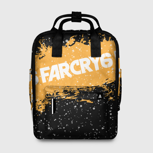 Женский рюкзак 3D с принтом Far Cry 6, вид спереди #2