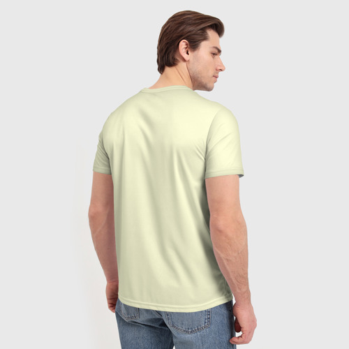 Мужская футболка 3D с принтом Archer, вид сзади #2