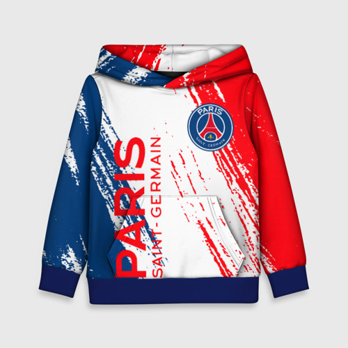 Детская толстовка 3D с принтом ФК ПСЖ FC PSG Paris SG, вид спереди #2