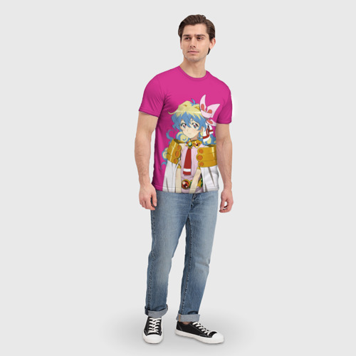 Мужская футболка 3D с принтом Nia Teppelin, вид сбоку #3