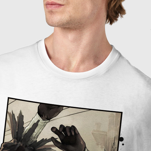 Мужская футболка хлопок с принтом Nier, фото #4