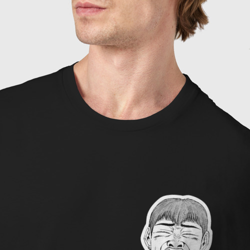 Мужская футболка хлопок с принтом Эйкити Онидзука, фото #4