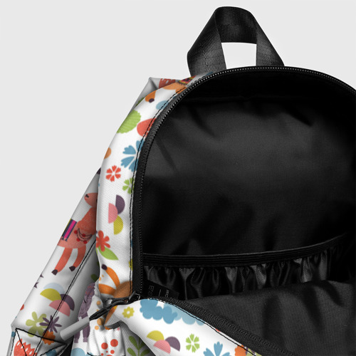 Детский рюкзак 3D с принтом ЛАМЫ | ПАТТЕРН, фото #4