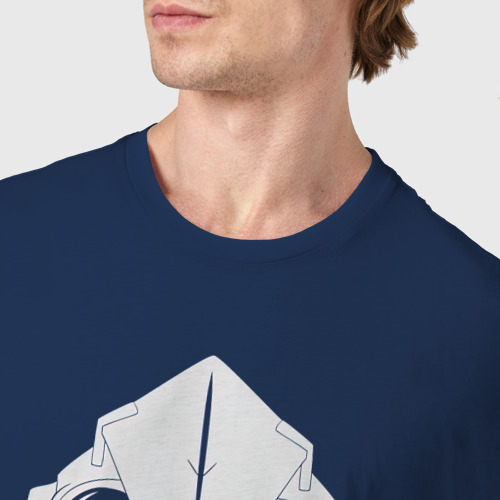 Мужская футболка хлопок с принтом Тинкер из Доты 2, фото #4