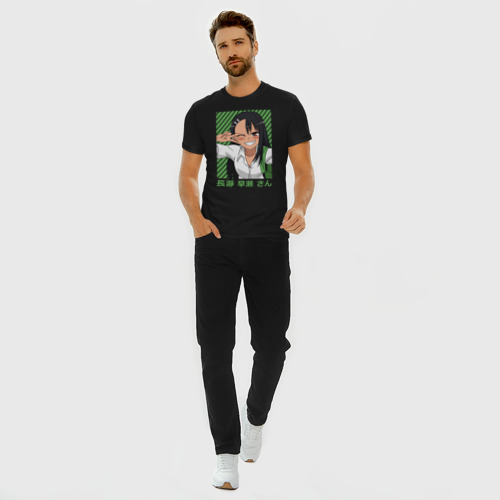 Мужская футболка премиум с принтом Нагаторо Сан, вид сбоку #3