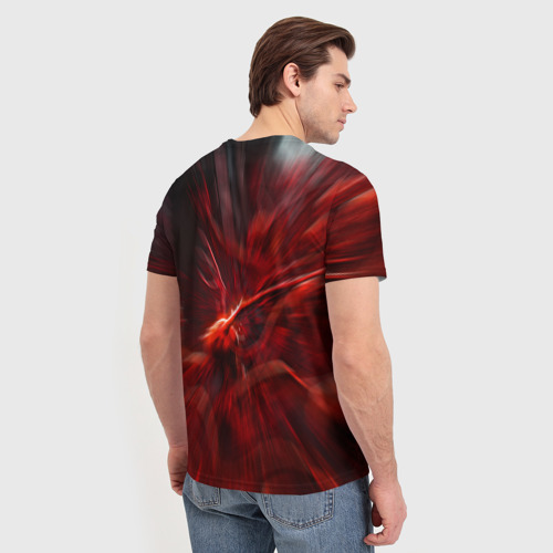 Мужская футболка 3D с принтом Blood Cannibal Corpse Труп Каннибала, вид сзади #2