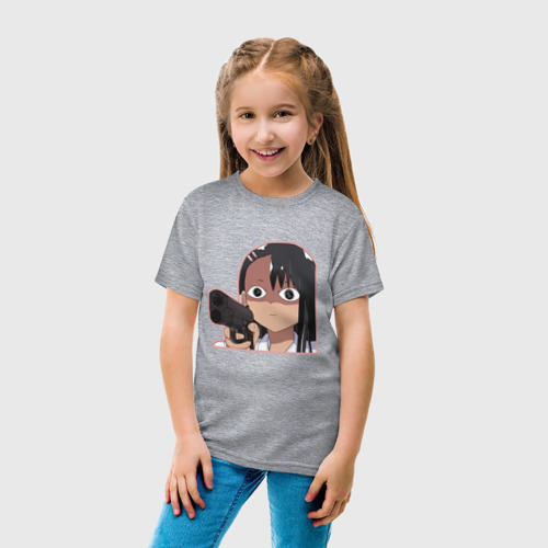 Детская футболка хлопок с принтом Нагаторо, вид сбоку #3