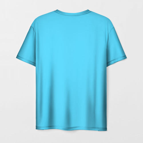 Мужская 3D футболка с принтом Римуру Темпест, TenSura, вид сзади #1