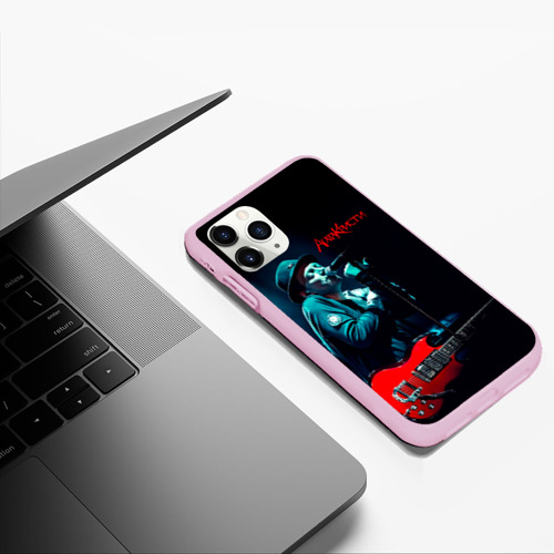 Чехол для iPhone 11 Pro Max матовый с принтом Агата Кристи Глеб Самойлов, фото #5