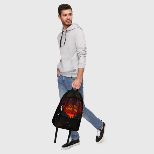 Рюкзак 3D с принтом Агата Кристи чудеса, фото #5