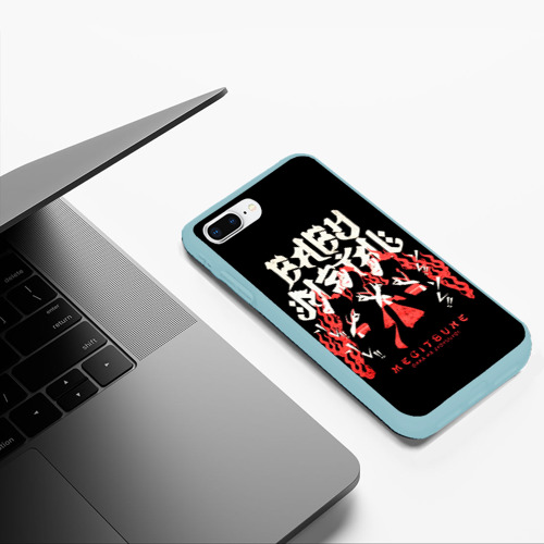 Чехол для iPhone 7Plus/8 Plus матовый с принтом Trio metal, фото #5